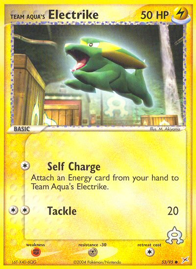 Team Aqua's Electrike (53/95) [EX: Team Magma vs Team Aqua] | Devastation Store