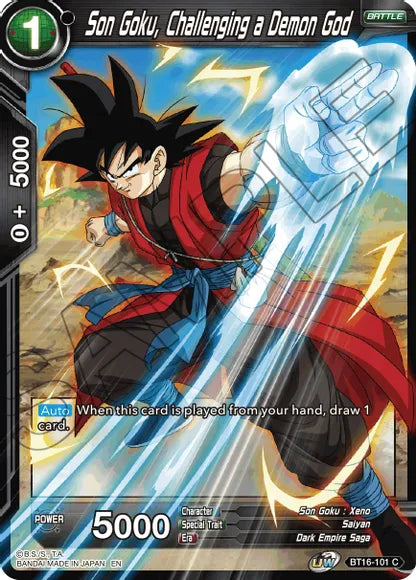 Son Goku, Challenging a Demon God [BT16-101] | Devastation Store