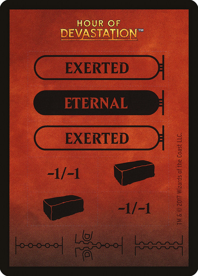Punchcard (With Copyright Symbol) [Hour of Devastation Tokens] | Devastation Store
