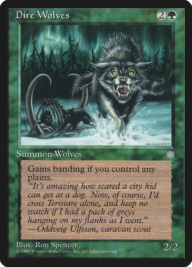 Dire Wolves [Ice Age] | Devastation Store