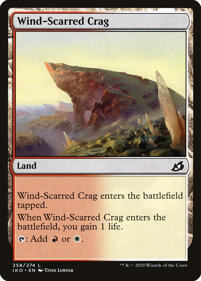 Wind-Scarred Crag [Ikoria: Lair of Behemoths] | Devastation Store