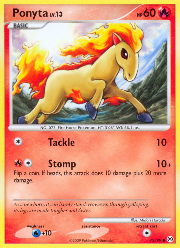 Ponyta (72/99) [Platinum: Arceus] | Devastation Store