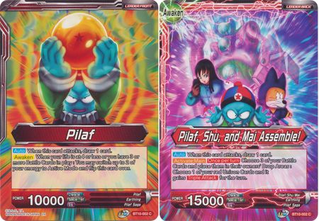 Pilaf // Pilaf, Shu, and Mai Assemble! (BT10-002) [Rise of the Unison Warrior 2nd Edition] | Devastation Store