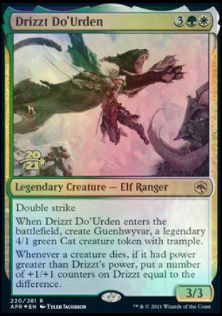 Drizzt Do'Urden [Dungeons & Dragons: Adventures in the Forgotten Realms Prerelease Promos] | Devastation Store