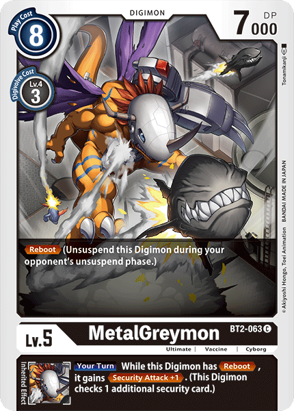 MetalGreymon [BT2-063] [Release Special Booster Ver.1.0] | Devastation Store