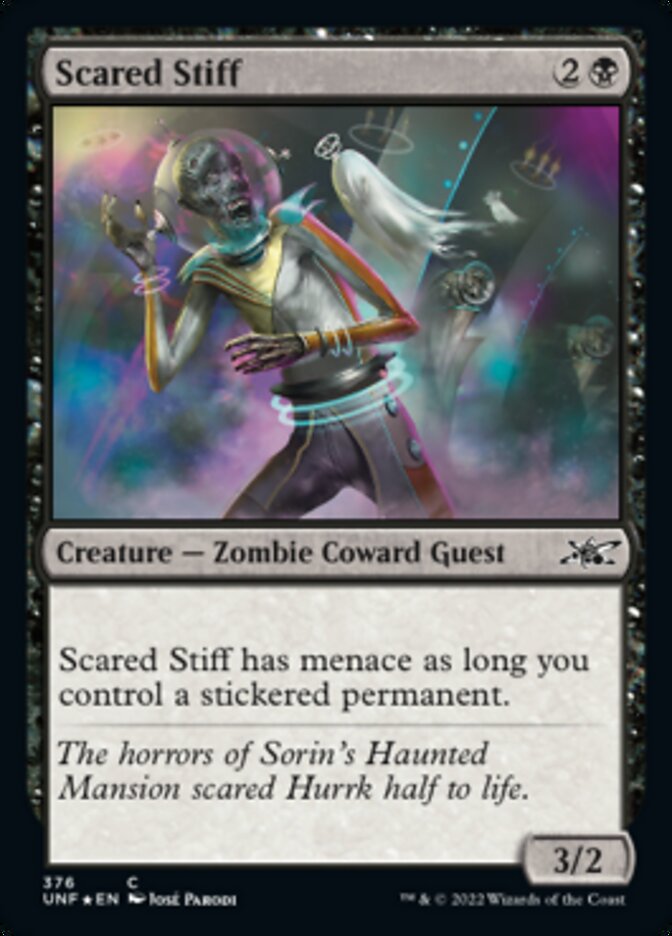 Scared Stiff (Galaxy Foil) [Unfinity] | Devastation Store