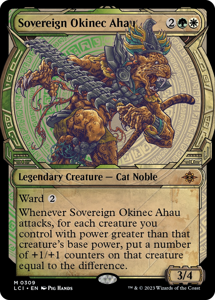 Sovereign Okinec Ahau (Showcase) [The Lost Caverns of Ixalan] | Devastation Store