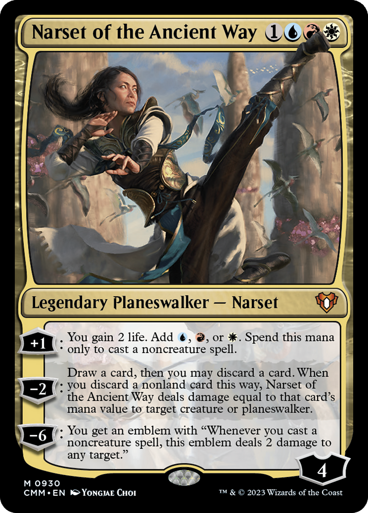 Narset of the Ancient Way [Commander Masters] | Devastation Store