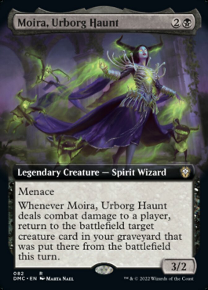 Moira, Urborg Haunt (Extended Art) [Dominaria United Commander] | Devastation Store