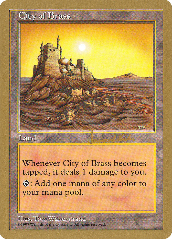 City of Brass (Janosch Kuhn) [World Championship Decks 1997] | Devastation Store