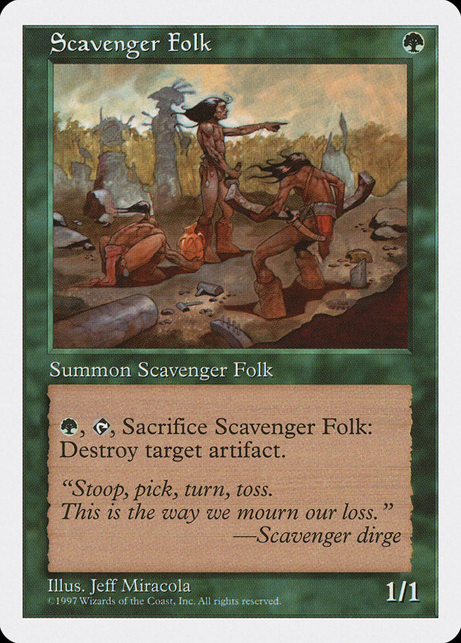 Scavenger Folk [Fifth Edition] | Devastation Store