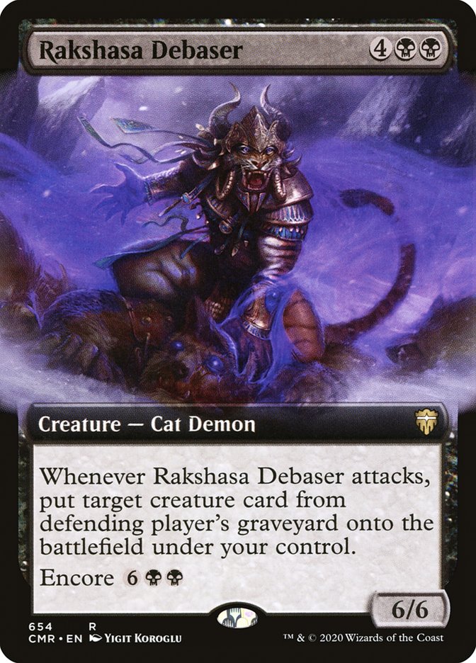 Rakshasa Debaser (Extended) [Commander Legends] | Devastation Store