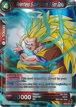Relentless Super Saiyan 3 Son Goku [BT2-004] | Devastation Store