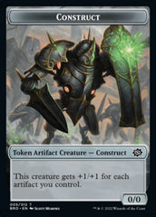 Powerstone // Construct (005) Double-Sided Token [The Brothers' War Tokens] | Devastation Store