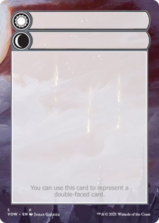 Helper Card (5/9) [Innistrad: Crimson Vow Tokens] | Devastation Store