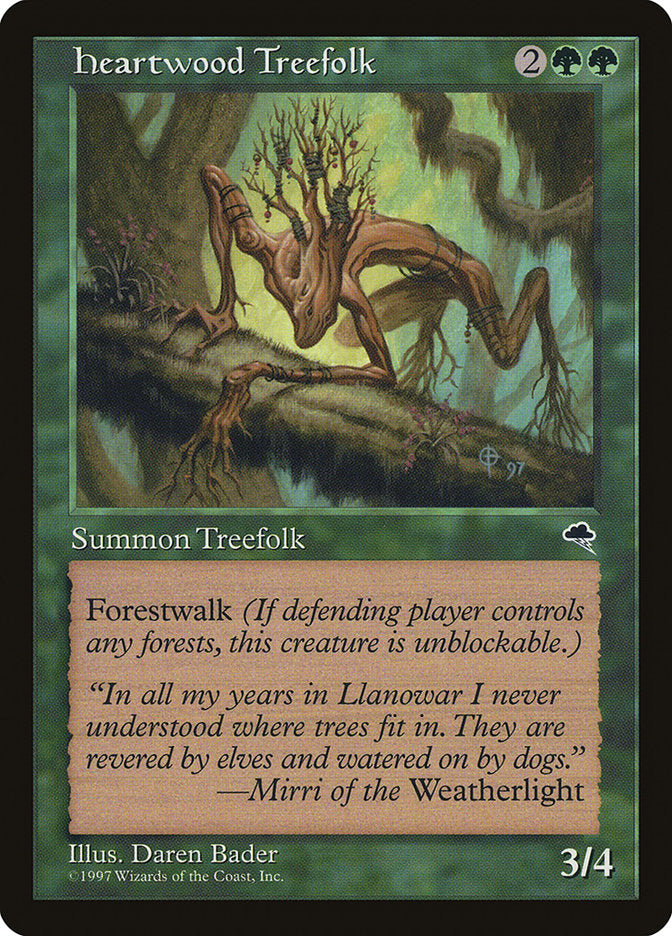 Heartwood Treefolk [Tempest] | Devastation Store