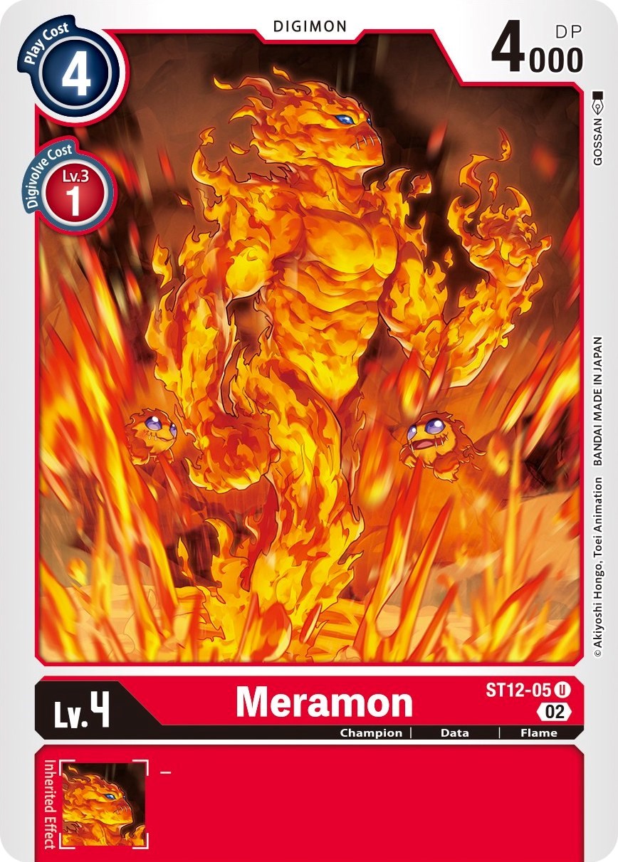 Meramon [ST12-05] [Starter Deck: Jesmon] | Devastation Store