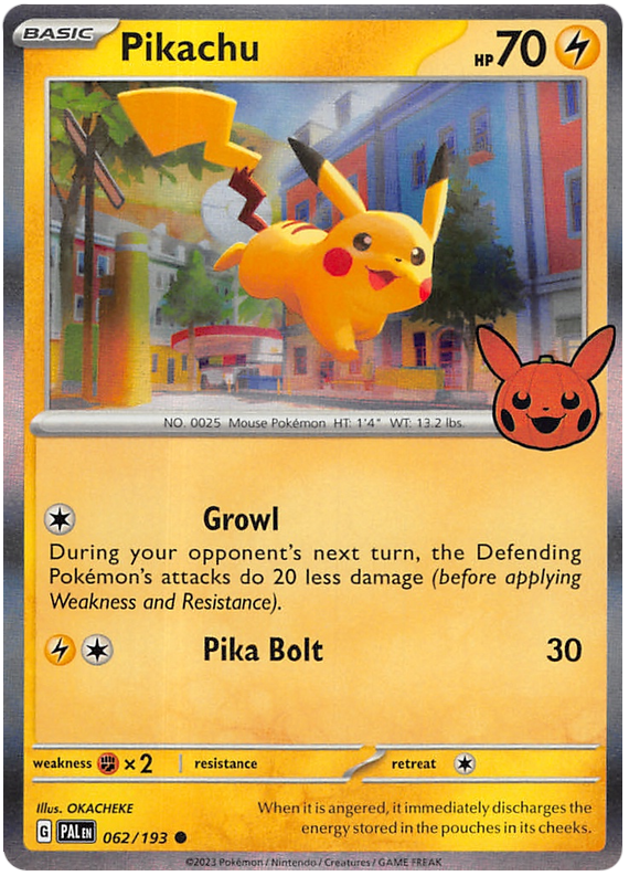 Pikachu (062/193) [Trick or Trade 2023] | Devastation Store