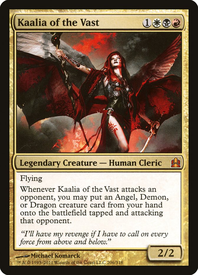 Kaalia of the Vast [Commander 2011] - Devastation Store | Devastation Store