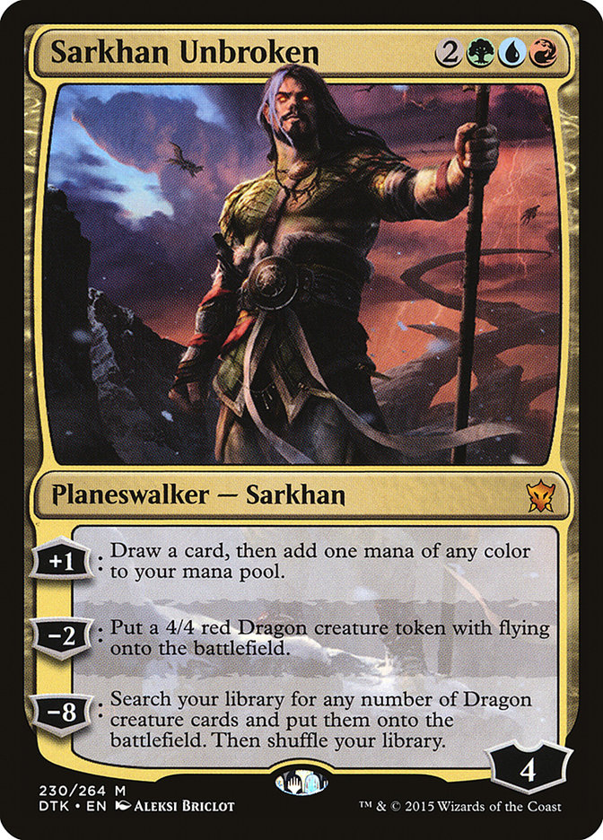Sarkhan Unbroken [Dragons of Tarkir] - Devastation Store | Devastation Store