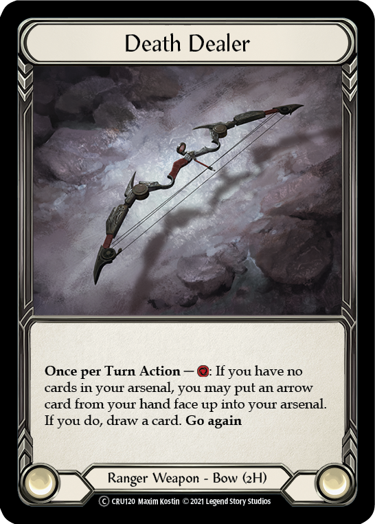 Death Dealer (Rainbow Foil) [CRU120-RF] Unlimited Rainbow Foil | Devastation Store