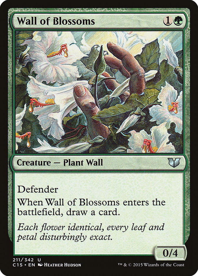 Wall of Blossoms [Commander 2015] | Devastation Store