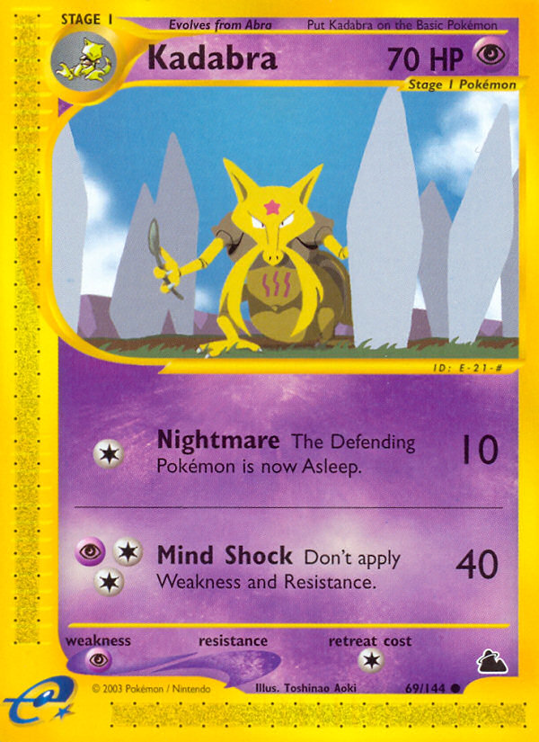 Kadabra (69/144) [Skyridge] | Devastation Store