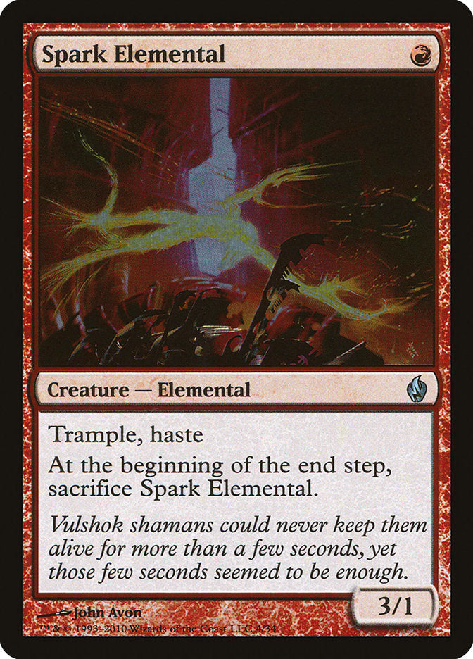 Spark Elemental [Premium Deck Series: Fire and Lightning] | Devastation Store