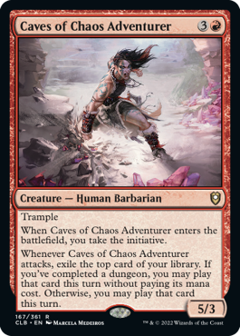 Caves of Chaos Adventurer [Commander Legends: Battle for Baldur's Gate] | Devastation Store