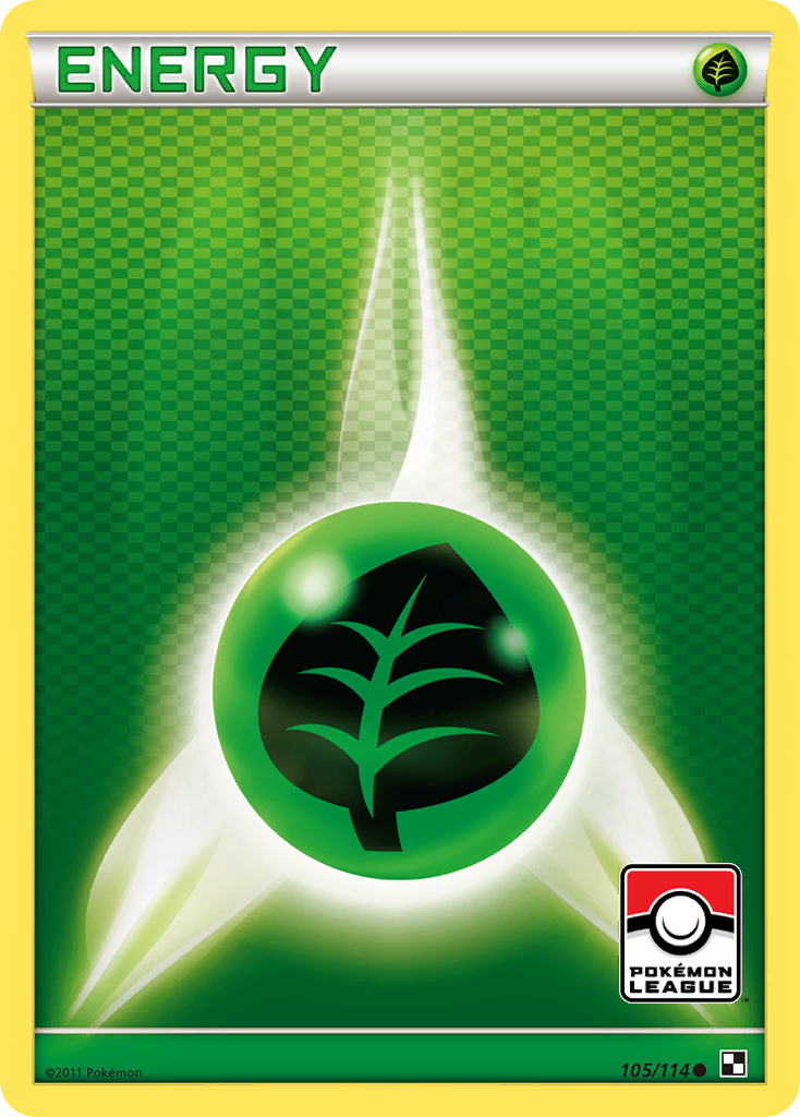 Grass Energy (105/114) [Black & White: Base Set] | Devastation Store