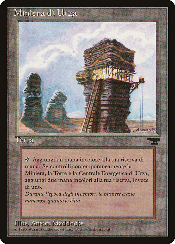 Urza's Mine (Clawed Sphere) (Italian) - "Miniera di Urza" [Rinascimento] | Devastation Store