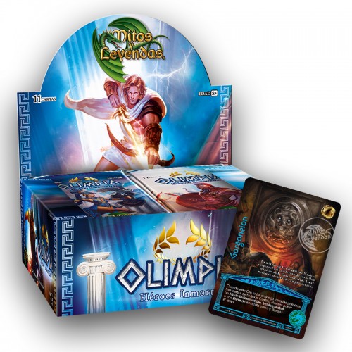 Pack 2 Cajas 24 sobres OLIMPIA, Mitos y leyendas - Devastation Store | Devastation Store