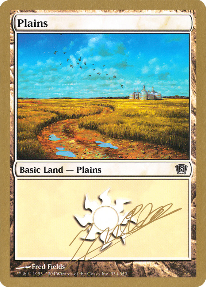 Plains (jn334) (Julien Nuijten) [World Championship Decks 2004] | Devastation Store