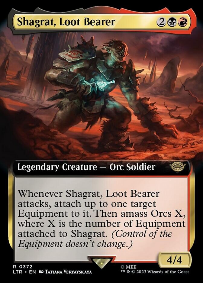 Shagrat, Loot Bearer (Extended Art) [The Lord of the Rings: Tales of Middle-Earth] | Devastation Store