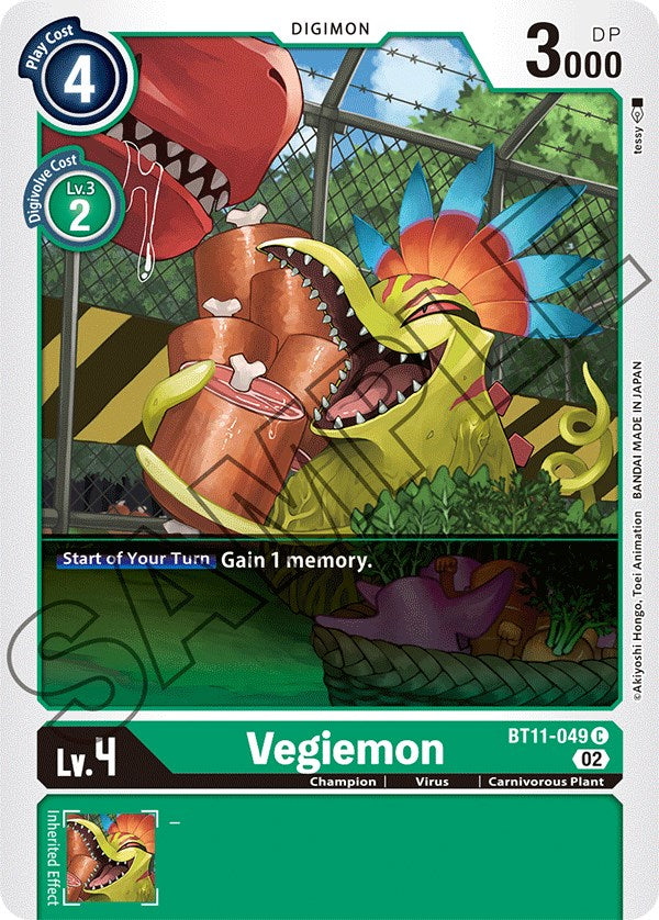 Vegiemon [BT11-049] [Dimensional Phase] | Devastation Store