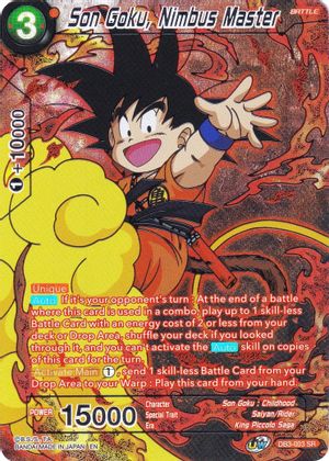 Son Goku, Nimbus Master (DB3-003) [Collector's Selection Vol. 2] | Devastation Store