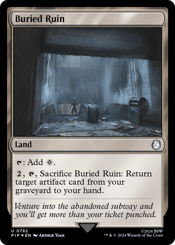 Buried Ruin (Surge Foil) [Fallout] | Devastation Store
