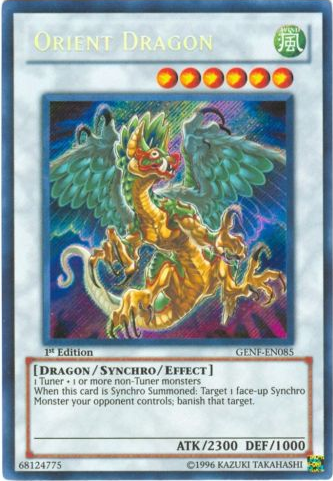 Orient Dragon [GENF-EN085] Secret Rare | Devastation Store