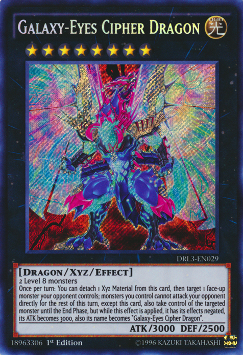 Galaxy-Eyes Cipher Dragon [DRL3-EN029] Secret Rare | Devastation Store
