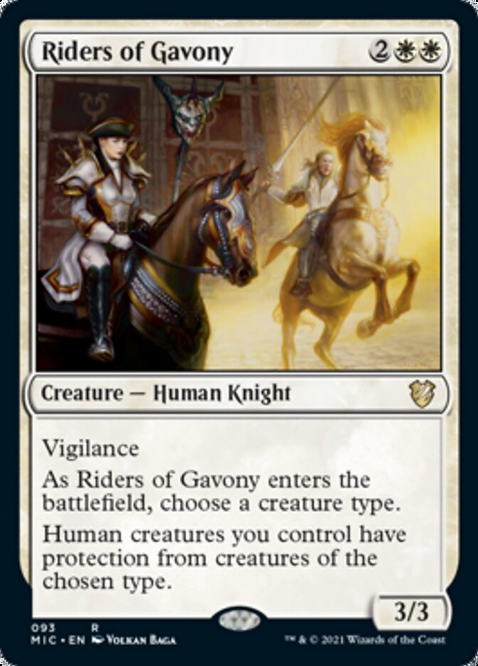 Riders of Gavony [Innistrad: Midnight Hunt Commander] | Devastation Store