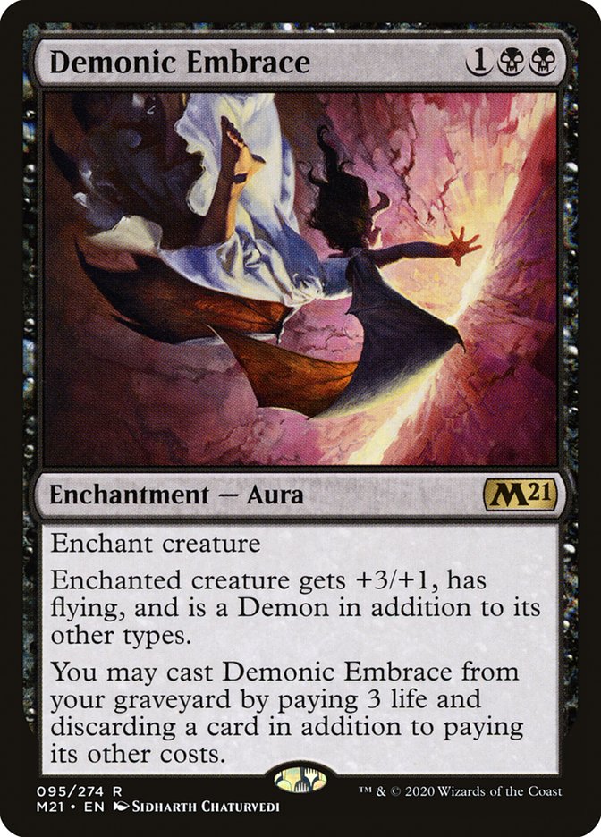 Demonic Embrace [Core Set 2021] | Devastation Store