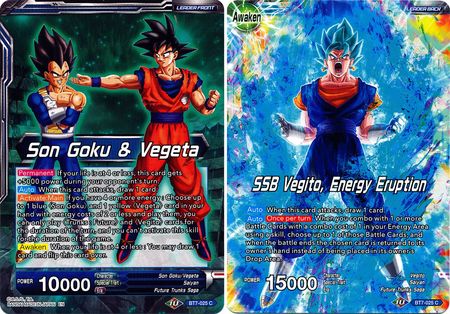 Son Goku & Vegeta // SSB Vegito, Energy Eruption [BT7-025] | Devastation Store