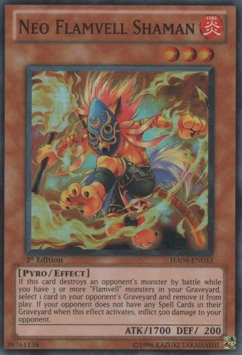 Neo Flamvell Shaman [HA04-EN033] Super Rare | Devastation Store