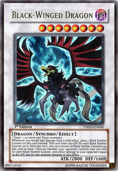 Black-Winged Dragon [TSHD-EN040] Ultra Rare | Devastation Store