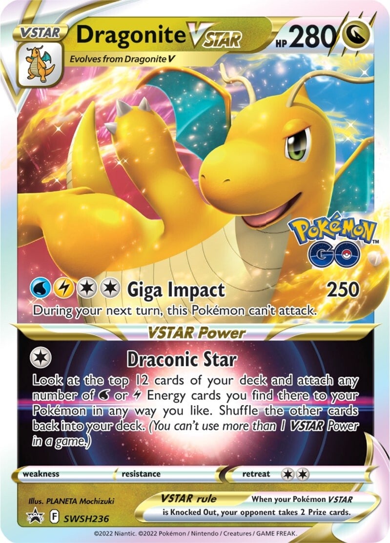 Dragonite VSTAR (SWSH236) [Sword & Shield: Black Star Promos] | Devastation Store