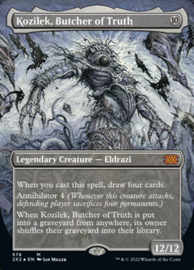 Kozilek, Butcher of Truth (Textured Foil) [Double Masters 2022] | Devastation Store