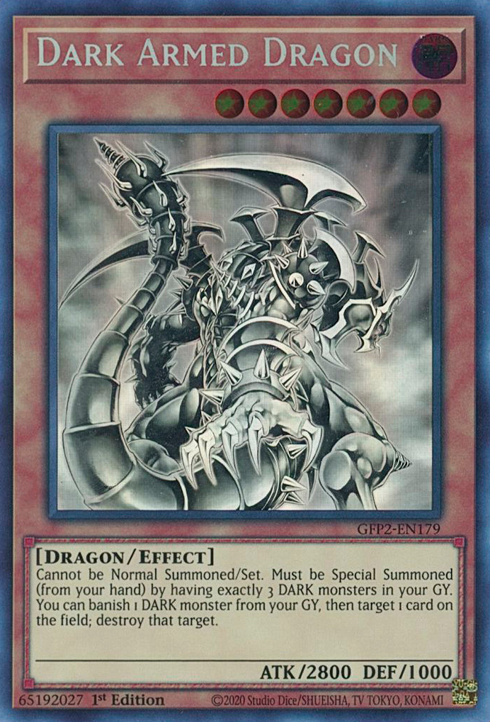 Dark Armed Dragon [GFP2-EN179] Ghost Rare | Devastation Store