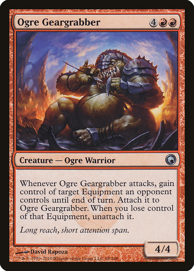 Ogre Geargrabber [Scars of Mirrodin] | Devastation Store