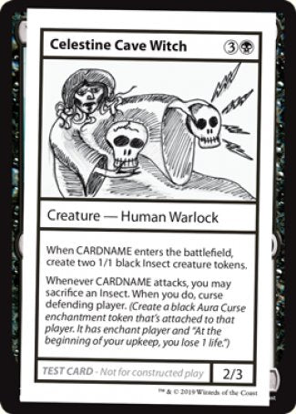 Celestine Cave Witch (2021 Edition) [Mystery Booster Playtest Cards] | Devastation Store
