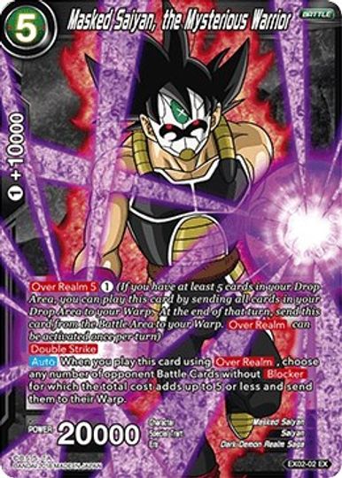 Masked Saiyan, the Mysterious Warrior (EX02-02) [Dark Demon's Villains] | Devastation Store